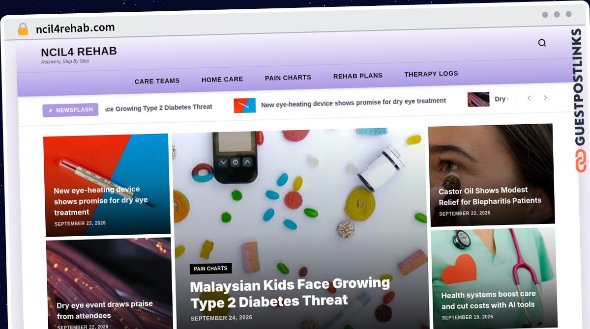 Publish Guest Post on ncil4rehab.com