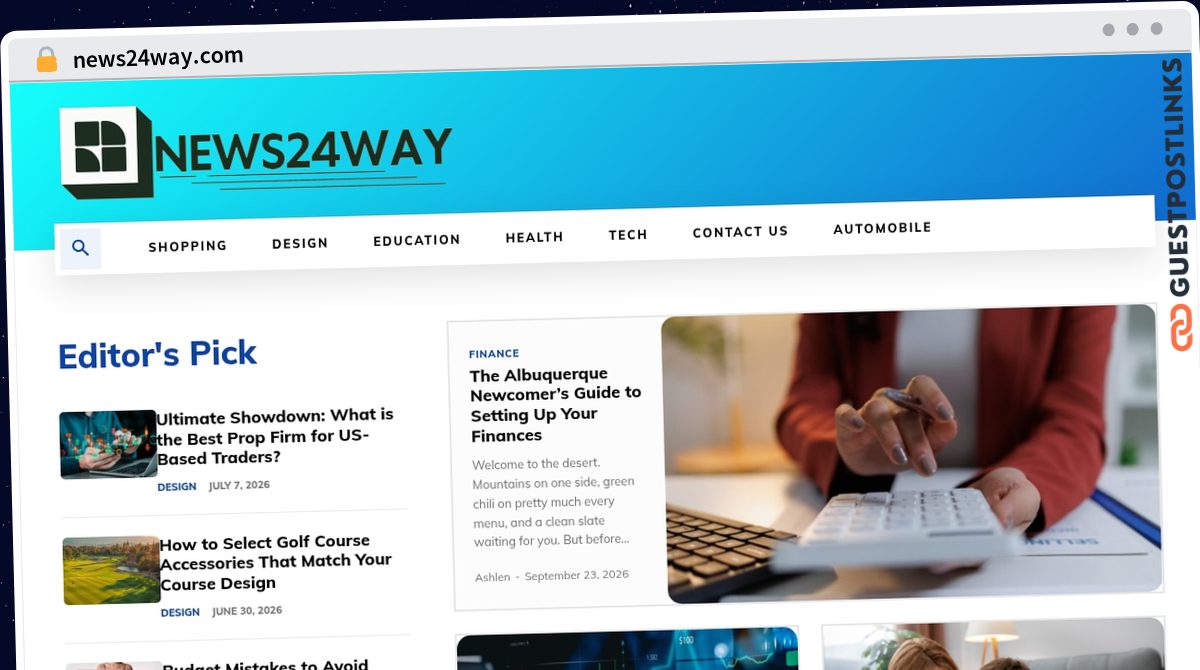 Publish Guest Post on news24way.com