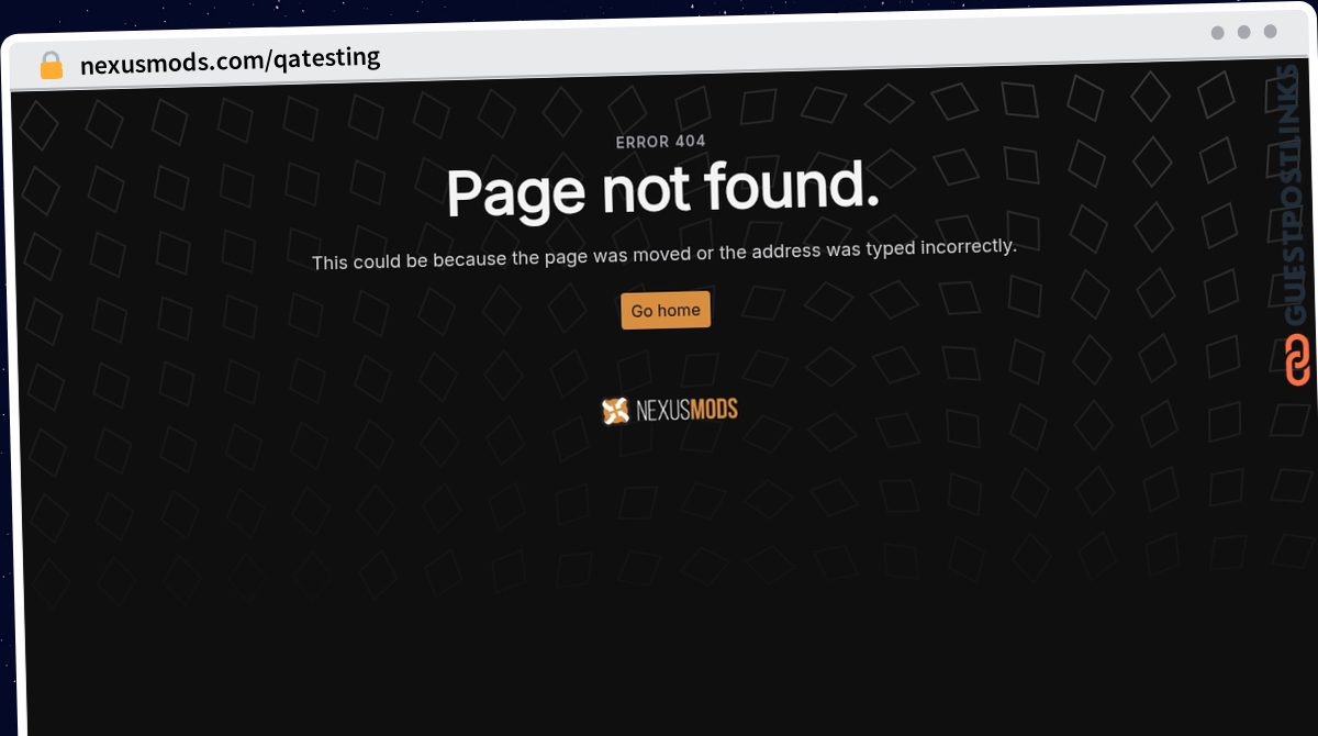 Publish Guest Post on nexusmods.com/qatesting