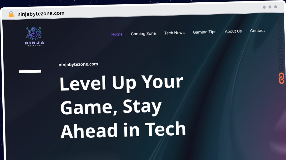Publish Guest Post on ninjabytezone.com