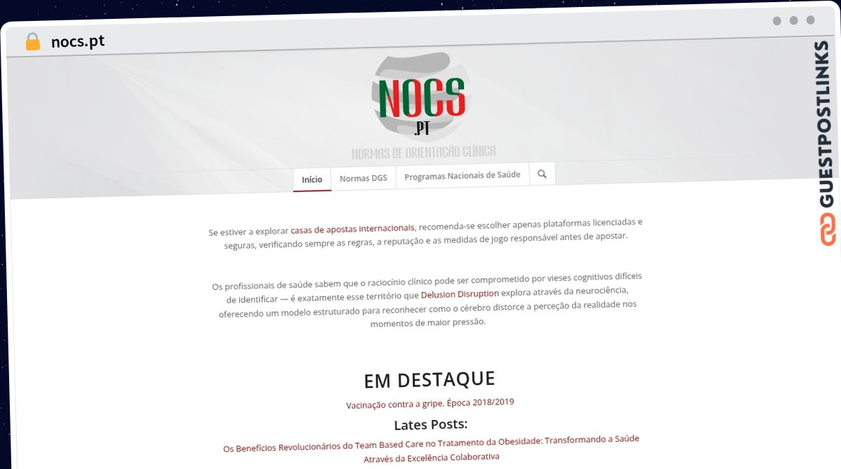 Publish Guest Post on nocs.pt