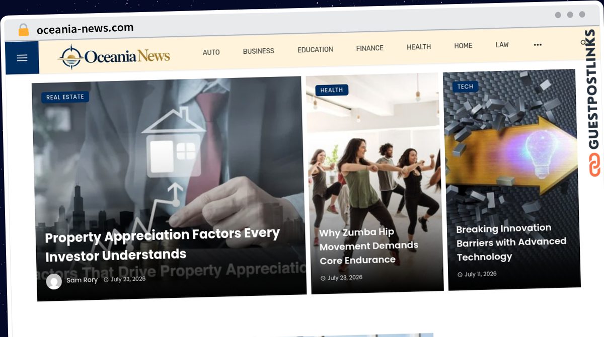 Publish Guest Post on oceania-news.com