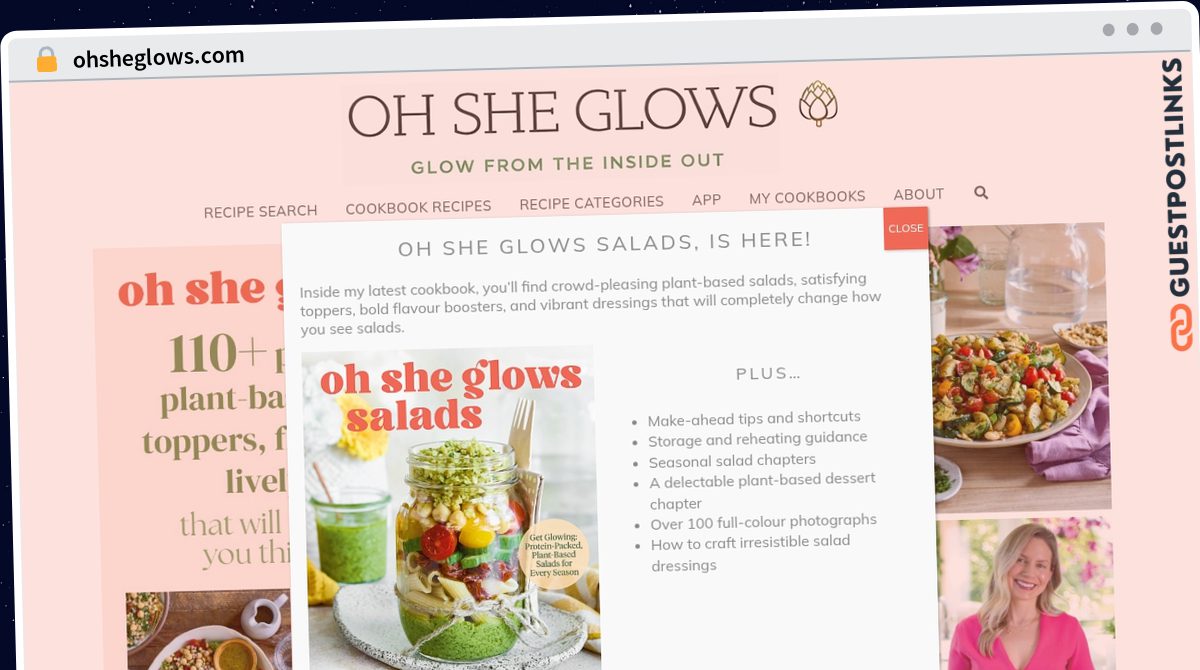 Publish Guest Post on ohsheglows.com