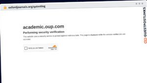 Publish Guest Post on oxfordjournals.org/qatesting