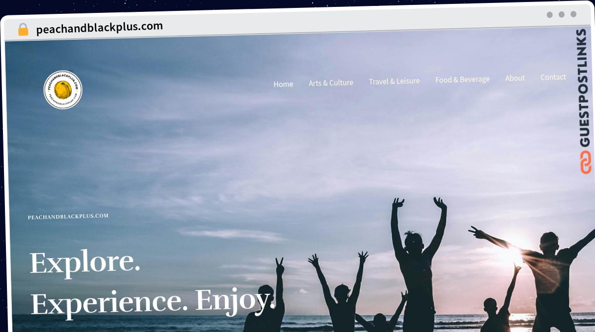 Publish Guest Post on peachandblackplus.com