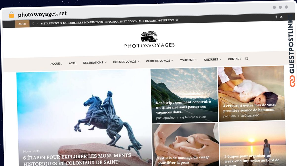 Publish Guest Post on photosvoyages.net