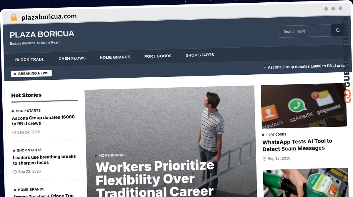 Publish Guest Post on plazaboricua.com