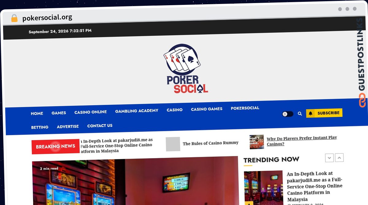 Publish Guest Post on pokersocial.org