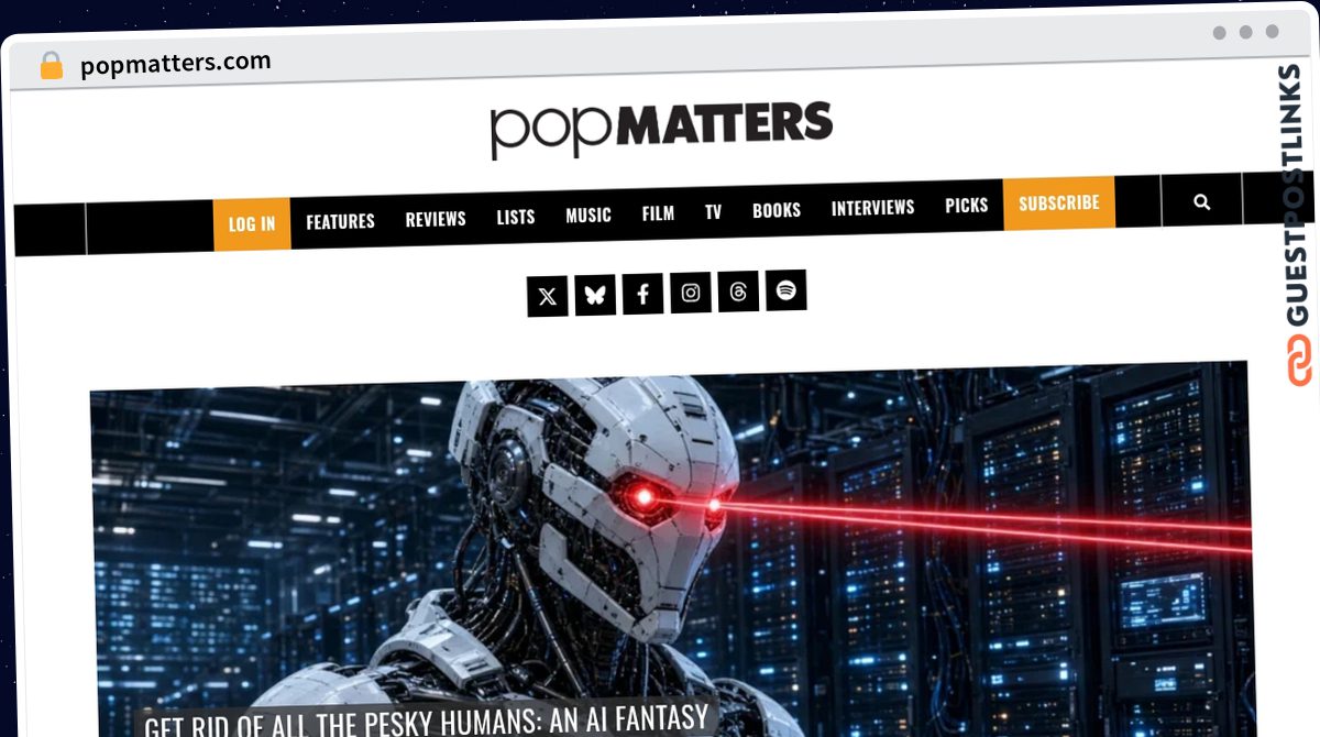 Publish Guest Post on popmatters.com