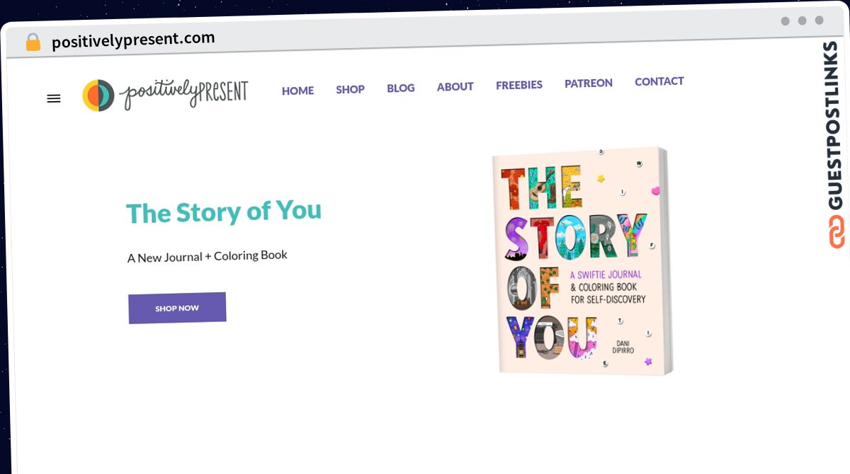 Publish Guest Post on positivelypresent.com