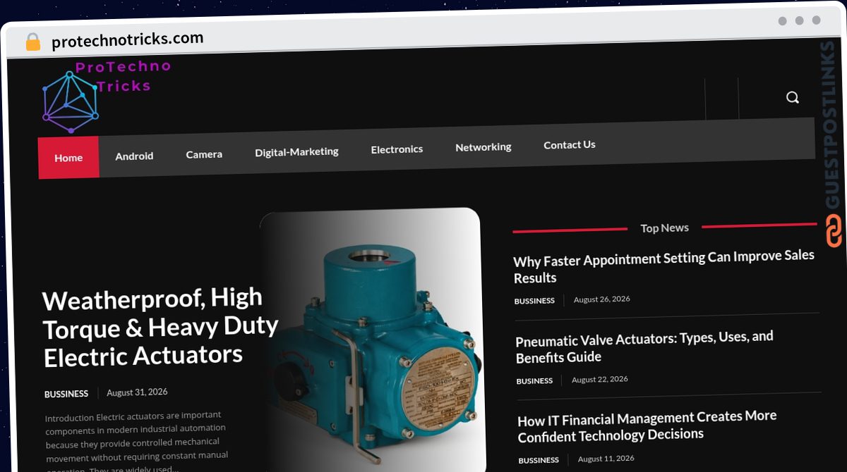 Publish Guest Post on protechnotricks.com
