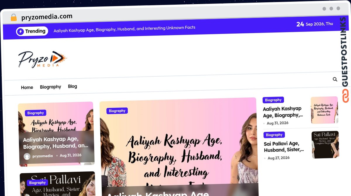 Publish Guest Post on pryzomedia.com