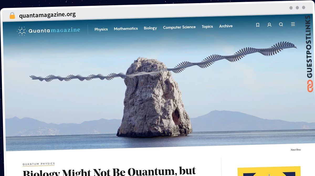 Publish Guest Post on quantamagazine.org