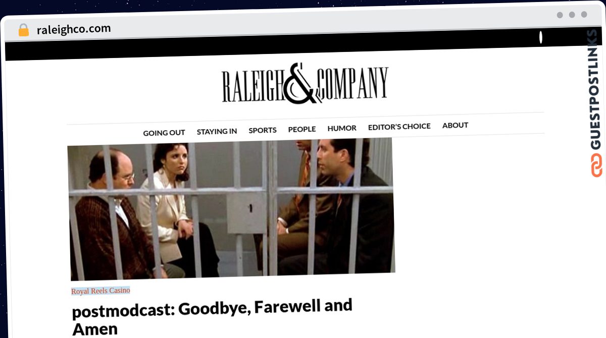Publish Guest Post on raleighco.com