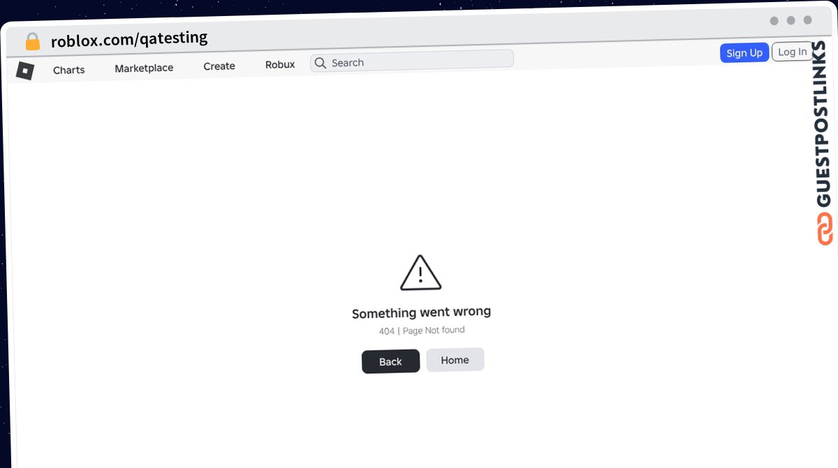 Publish Guest Post on roblox.com/qatesting