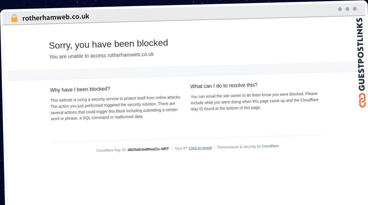 Publish Guest Post on rotherhamweb.co.uk