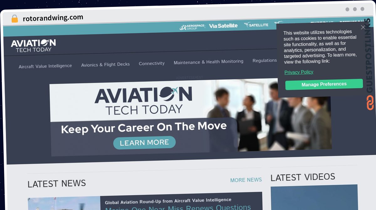 Publish Guest Post on rotorandwing.com