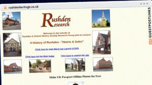Publish Guest Post on rushdenheritage.co.uk