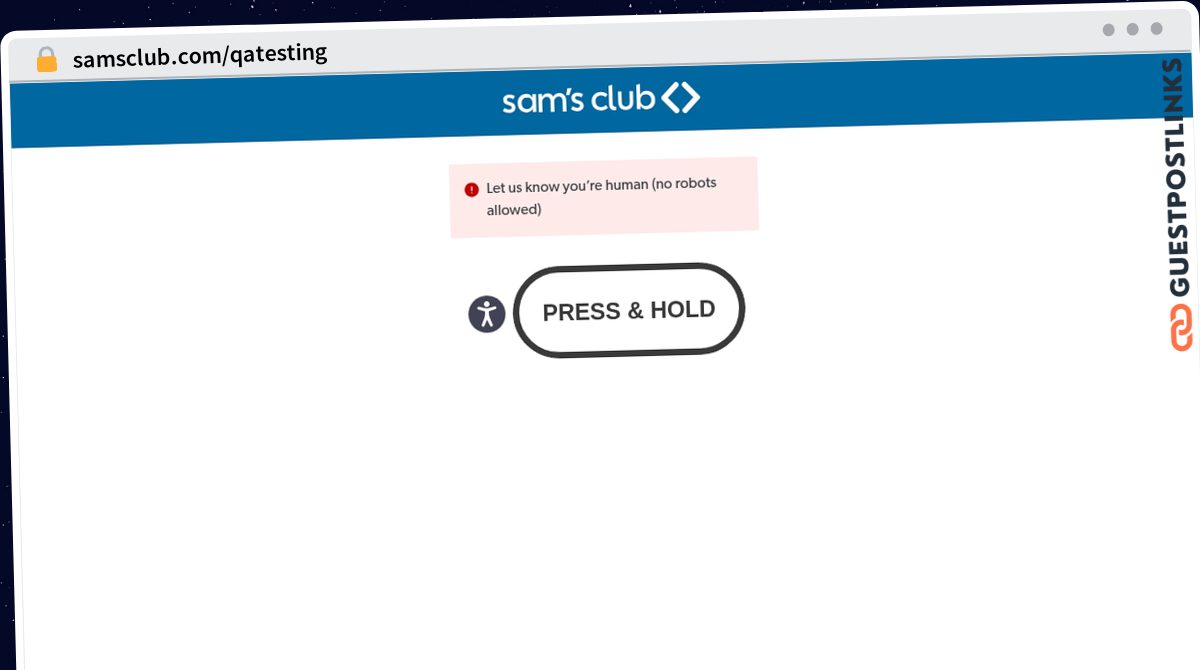 Publish Guest Post on samsclub.com/qatesting