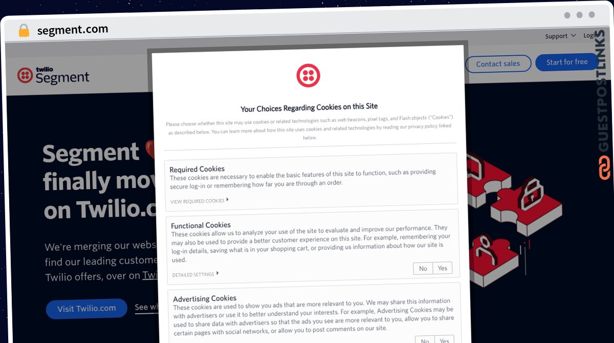 Publish Guest Post on segment.com
