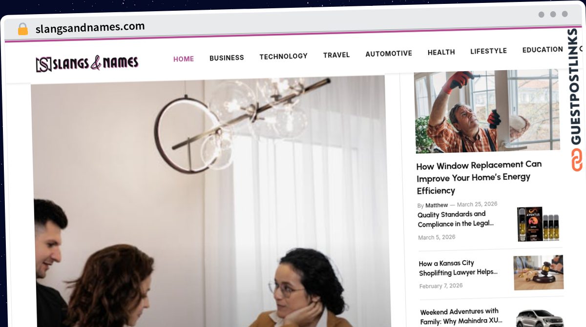 Publish Guest Post on slangsandnames.com