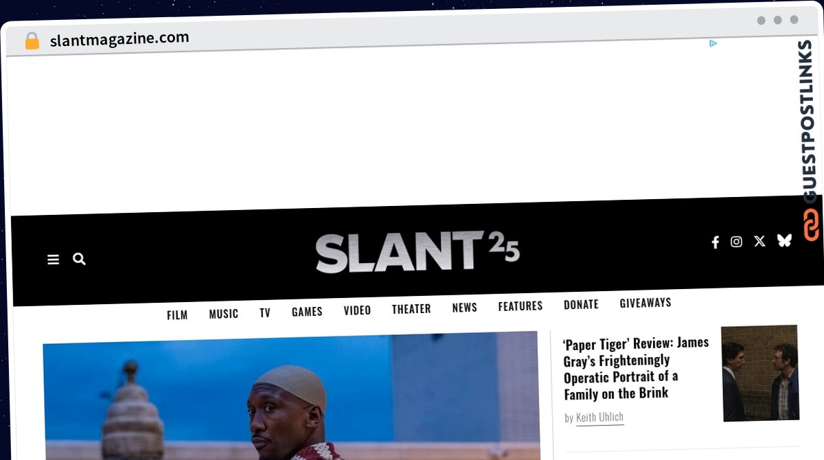 Publish Guest Post on slantmagazine.com
