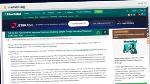 Publish Guest Post on slashdot.org