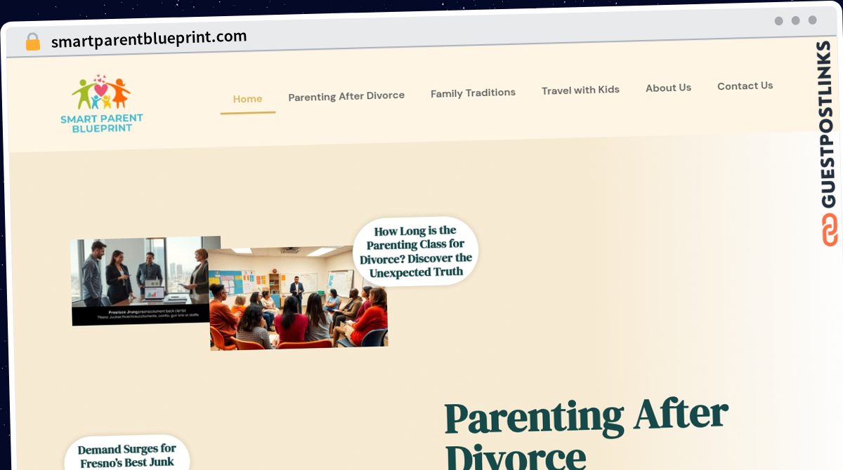 Publish Guest Post on smartparentblueprint.com