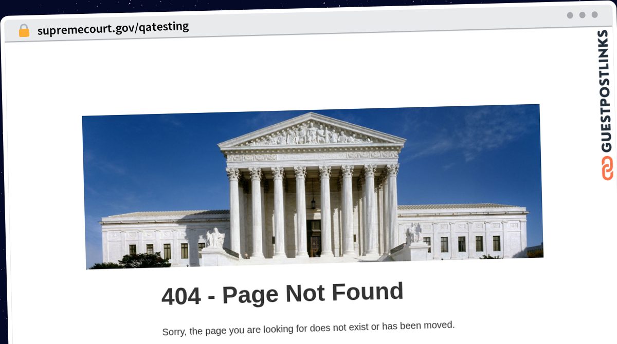 Publish Guest Post on supremecourt.gov/qatesting