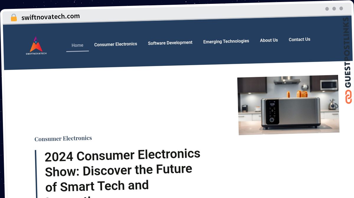 Publish Guest Post on swiftnovatech.com