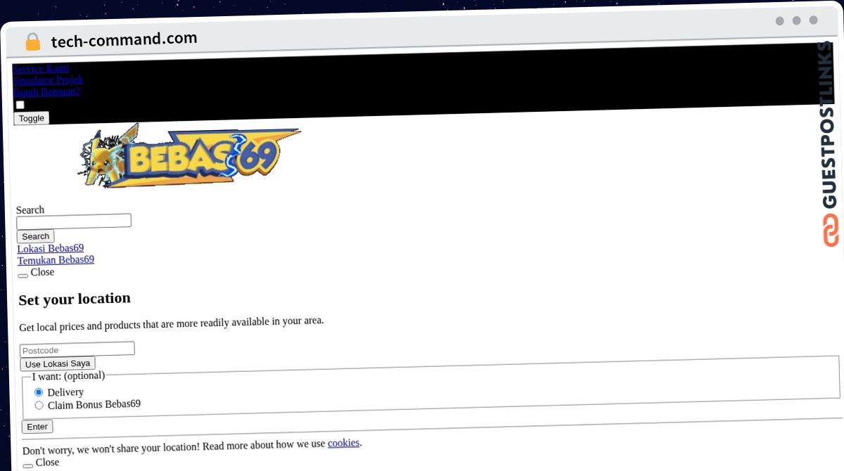 Publish Guest Post on tech-command.com