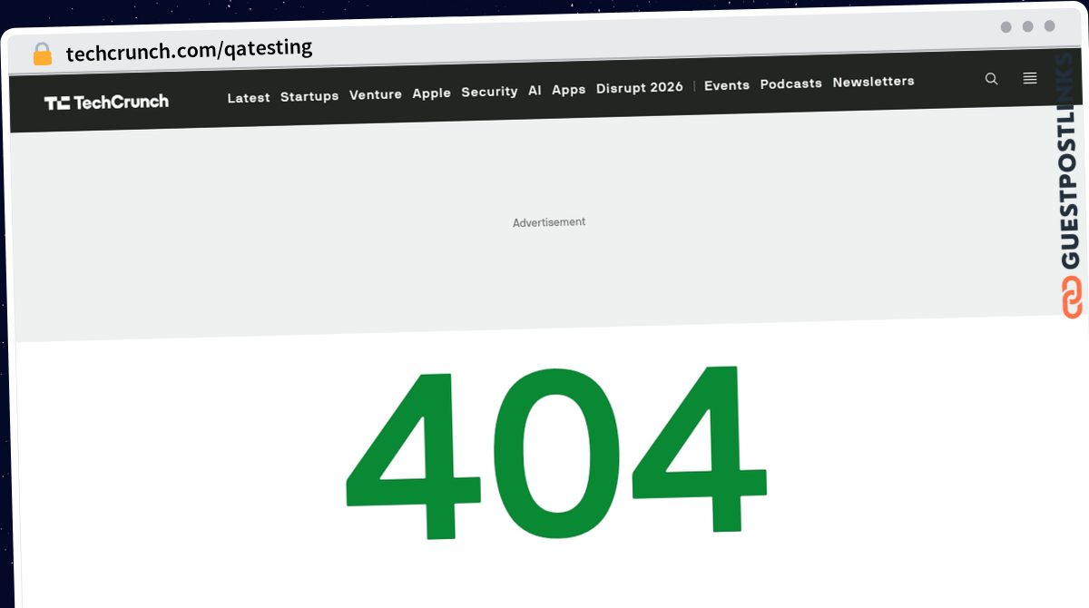 Publish Guest Post on techcrunch.com/qatesting