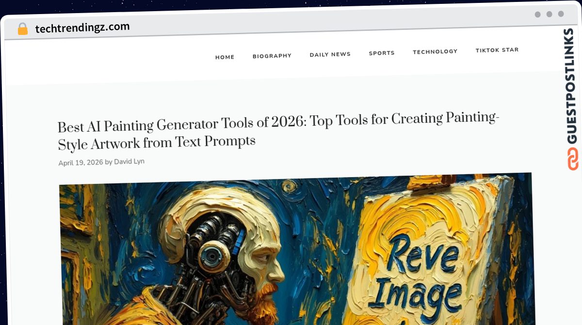 Publish Guest Post on techtrendingz.com
