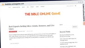 Publish Guest Post on thebible-onlinegame.com