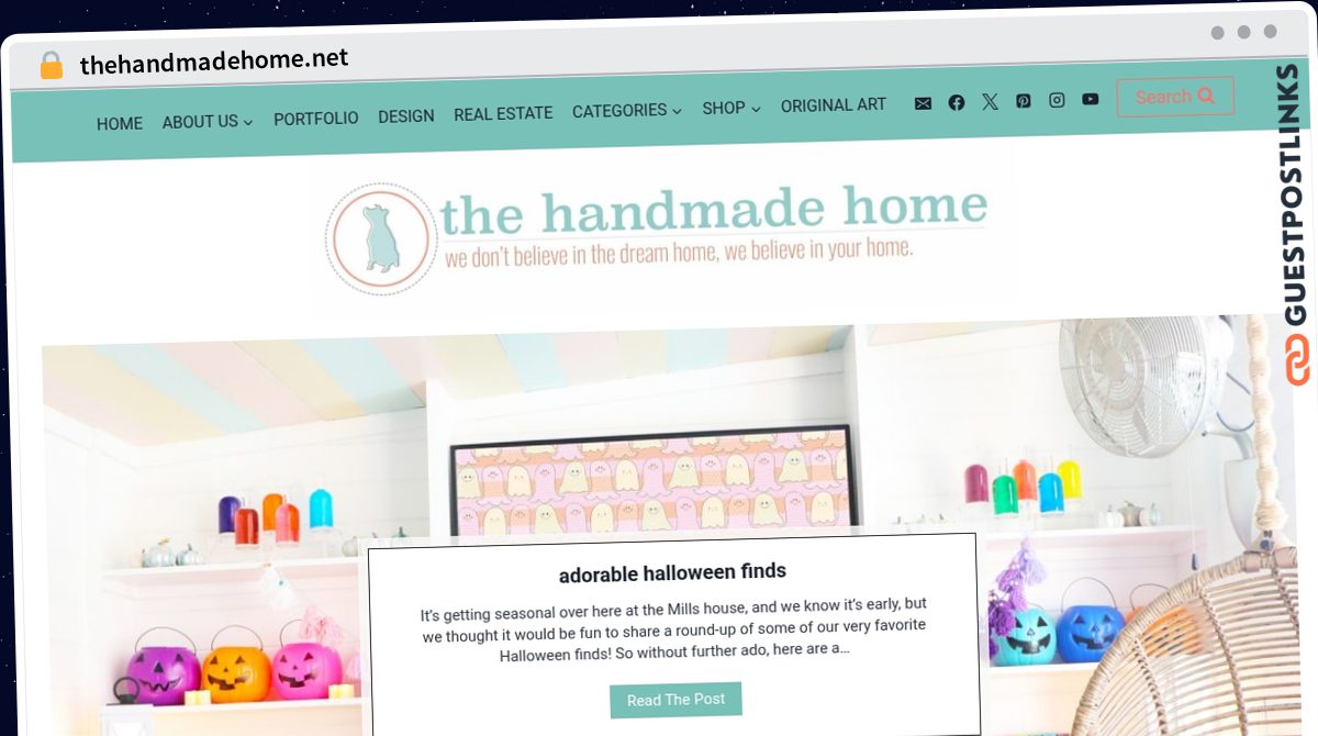 Publish Guest Post on thehandmadehome.net
