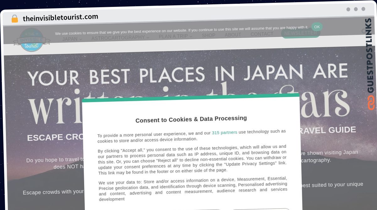 Publish Guest Post on theinvisibletourist.com
