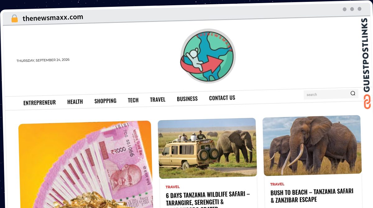 Publish Guest Post on thenewsmaxx.com