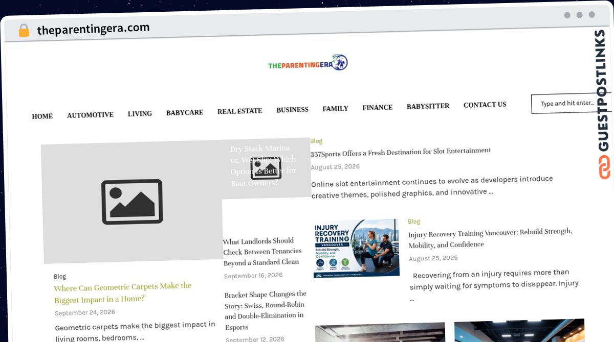 Publish Guest Post on theparentingera.com