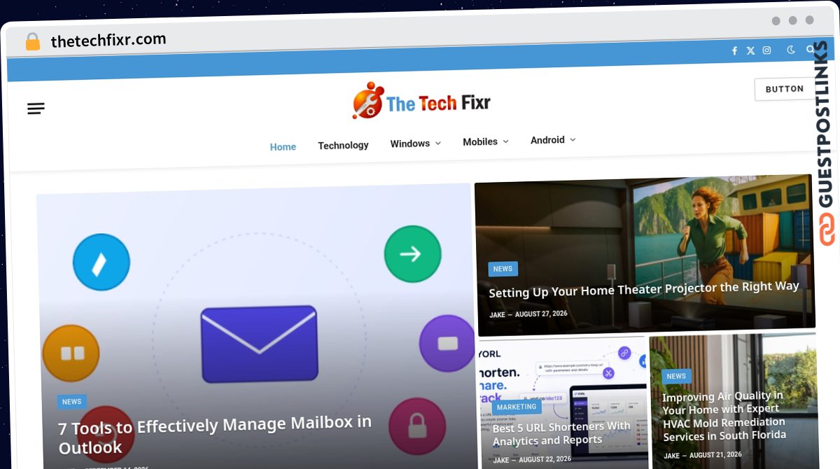 Publish Guest Post on thetechfixr.com