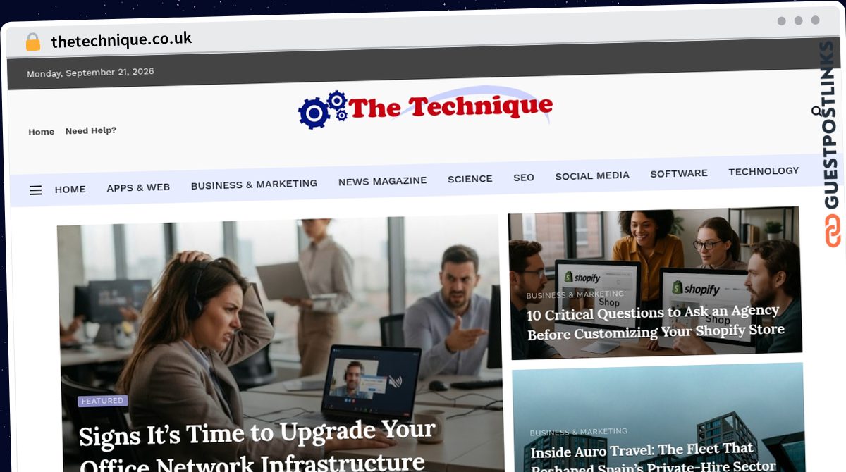 Publish Guest Post on thetechnique.co.uk