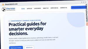 Publish Guest Post on theurlebird.com