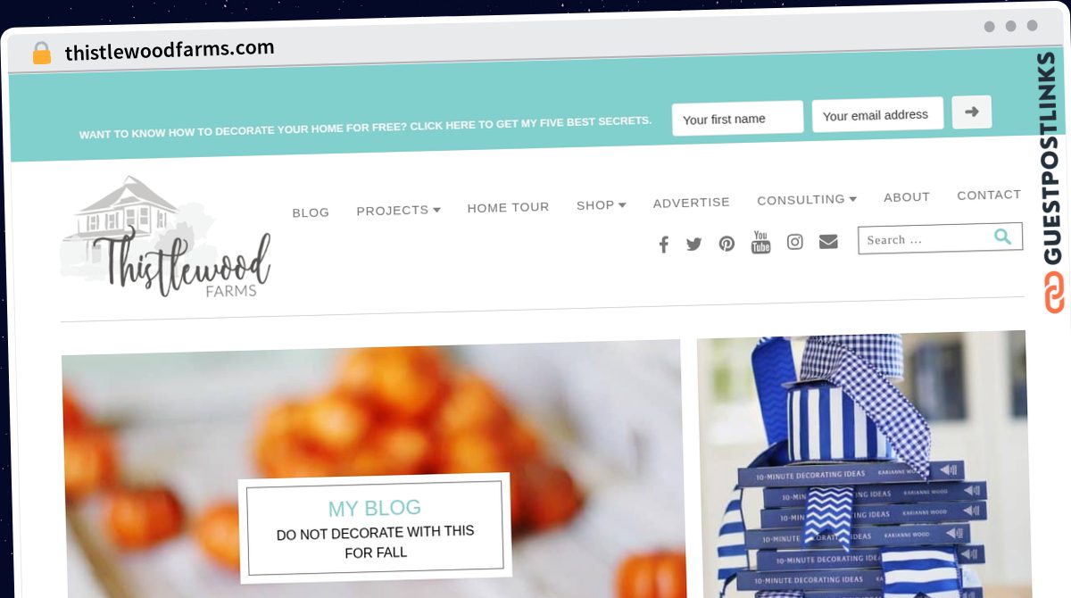 Publish Guest Post on thistlewoodfarms.com