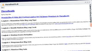 Publish Guest Post on thoradhealth.uk