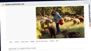 Publish Guest Post on timbercreekfarmer.com