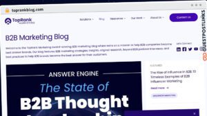 Publish Guest Post on toprankblog.com