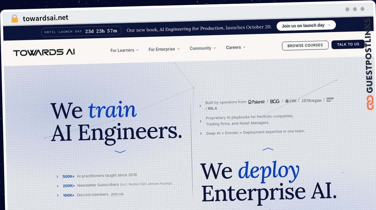 Publish Guest Post on towardsai.net