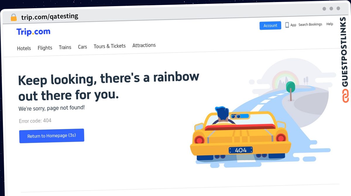Publish Guest Post on trip.com/qatesting