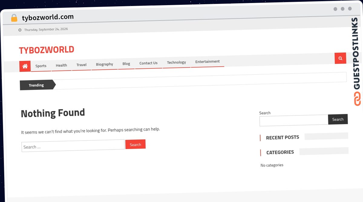 Publish Guest Post on tybozworld.com