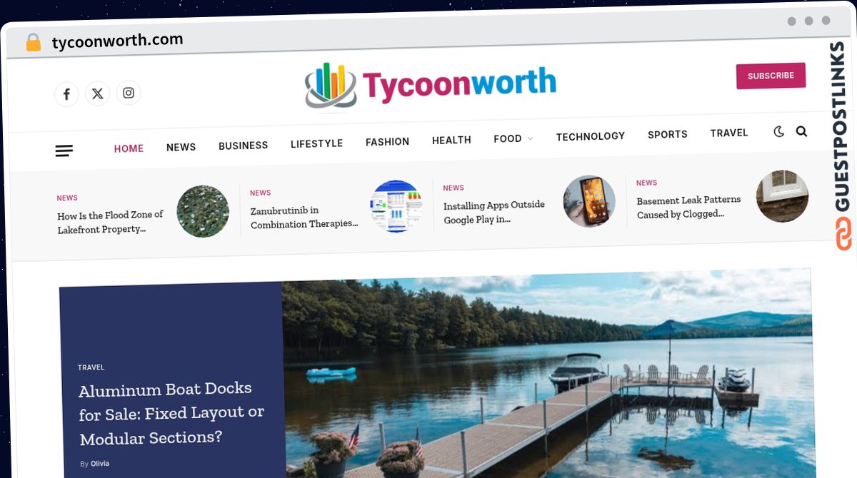 Publish Guest Post on tycoonworth.com
