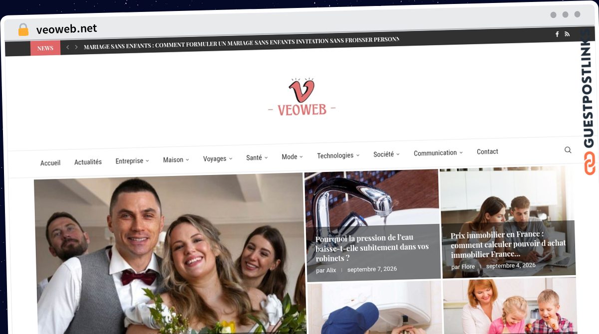 Publish Guest Post on veoweb.net